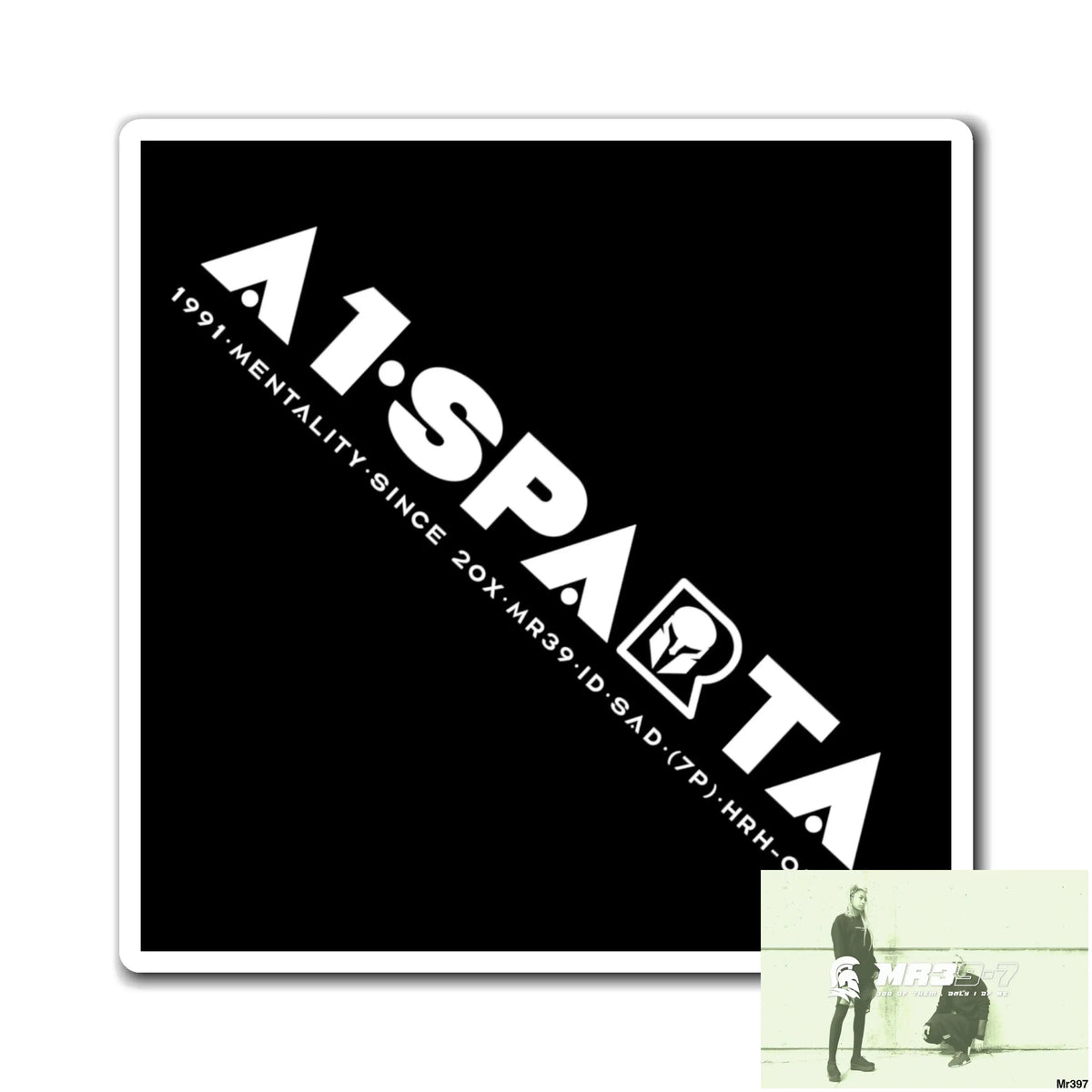 A1.Sparta Magnet 4’’ × 4’’ Paper products