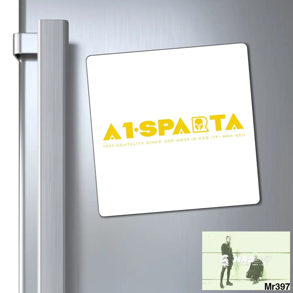 A1.Sparta Magnet 6’’ × 6’’ Paper products