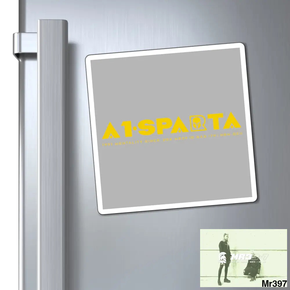 A1.Sparta Magnet 6’’ × 6’’ Paper products