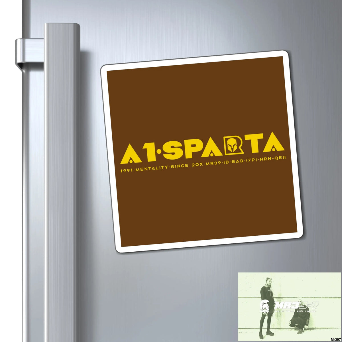 A1.Sparta Magnet 6’’ × 6’’ Paper products