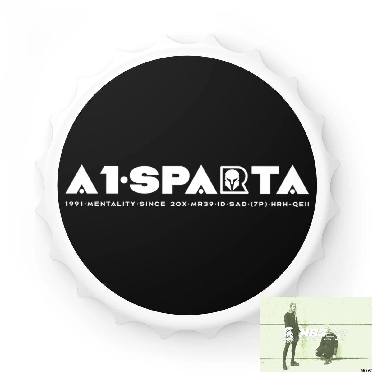 A1.Sparta Magnetic Bottle Opener One size / White Accessories