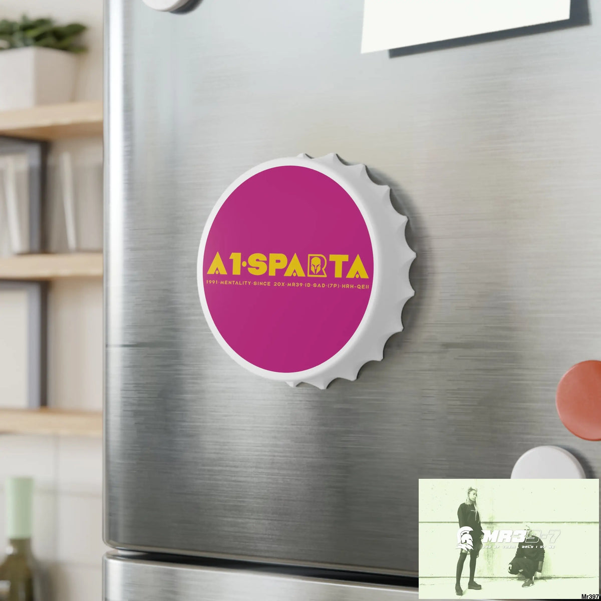 A1.Sparta Magnetic Bottle Opener One size / White Accessories