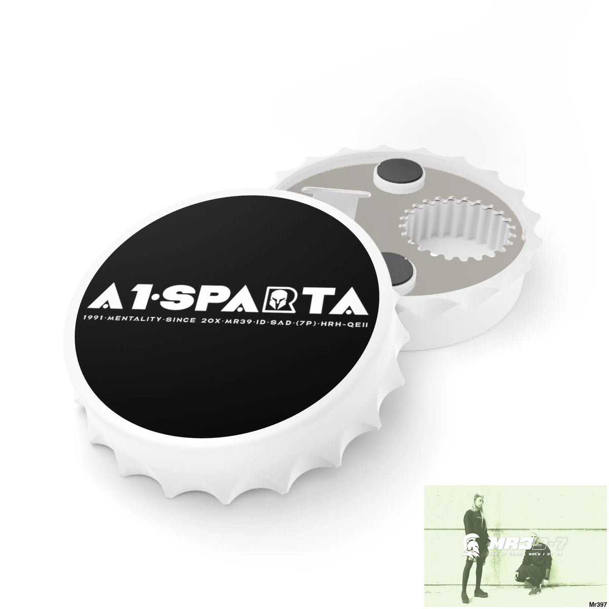 A1.Sparta Magnetic Bottle Opener One size / White Accessories