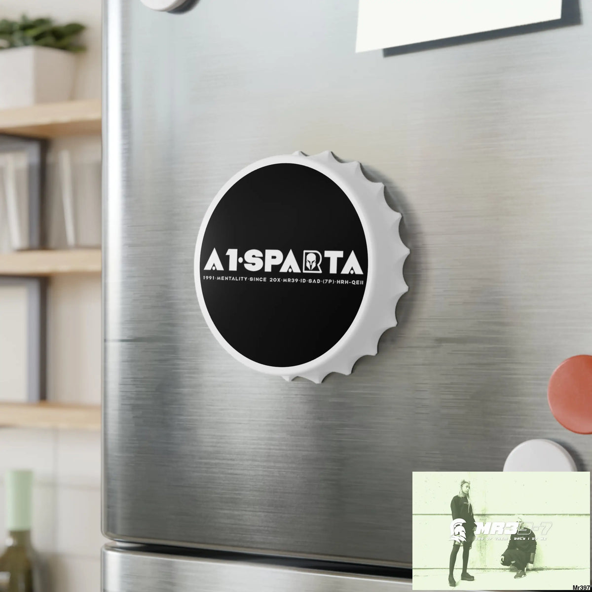 A1.Sparta Magnetic Bottle Opener One size / White Accessories