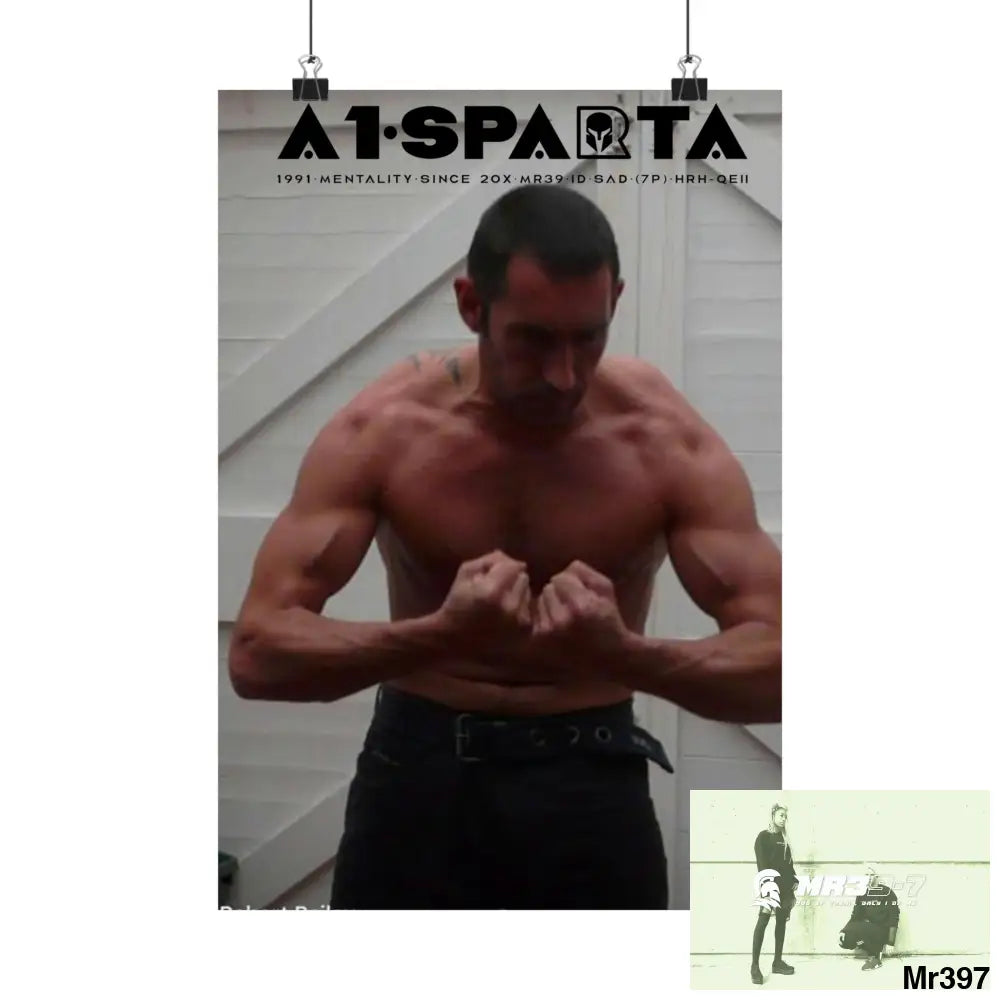 A1-Sparta Matte Vertical Posters 11’’ x 16’’ / Matte Poster