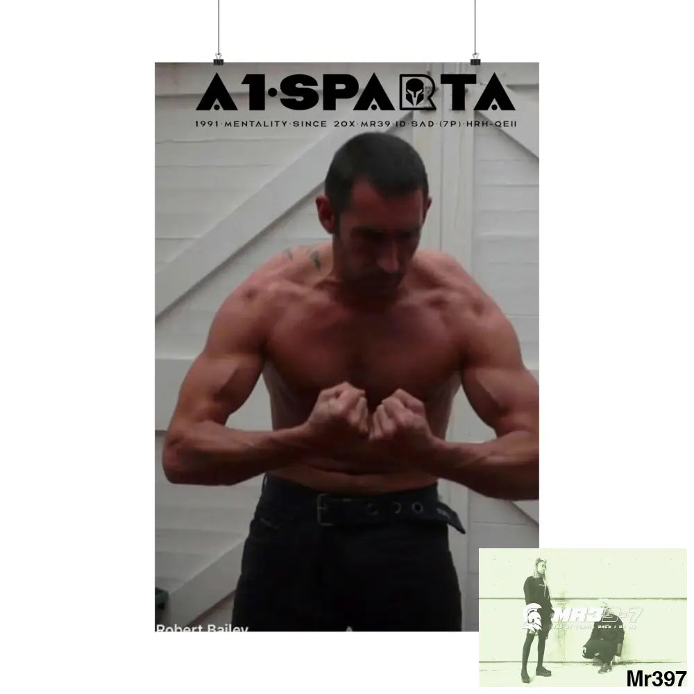 A1-Sparta Matte Vertical Posters 27’’ x 40’’ / Matte Poster