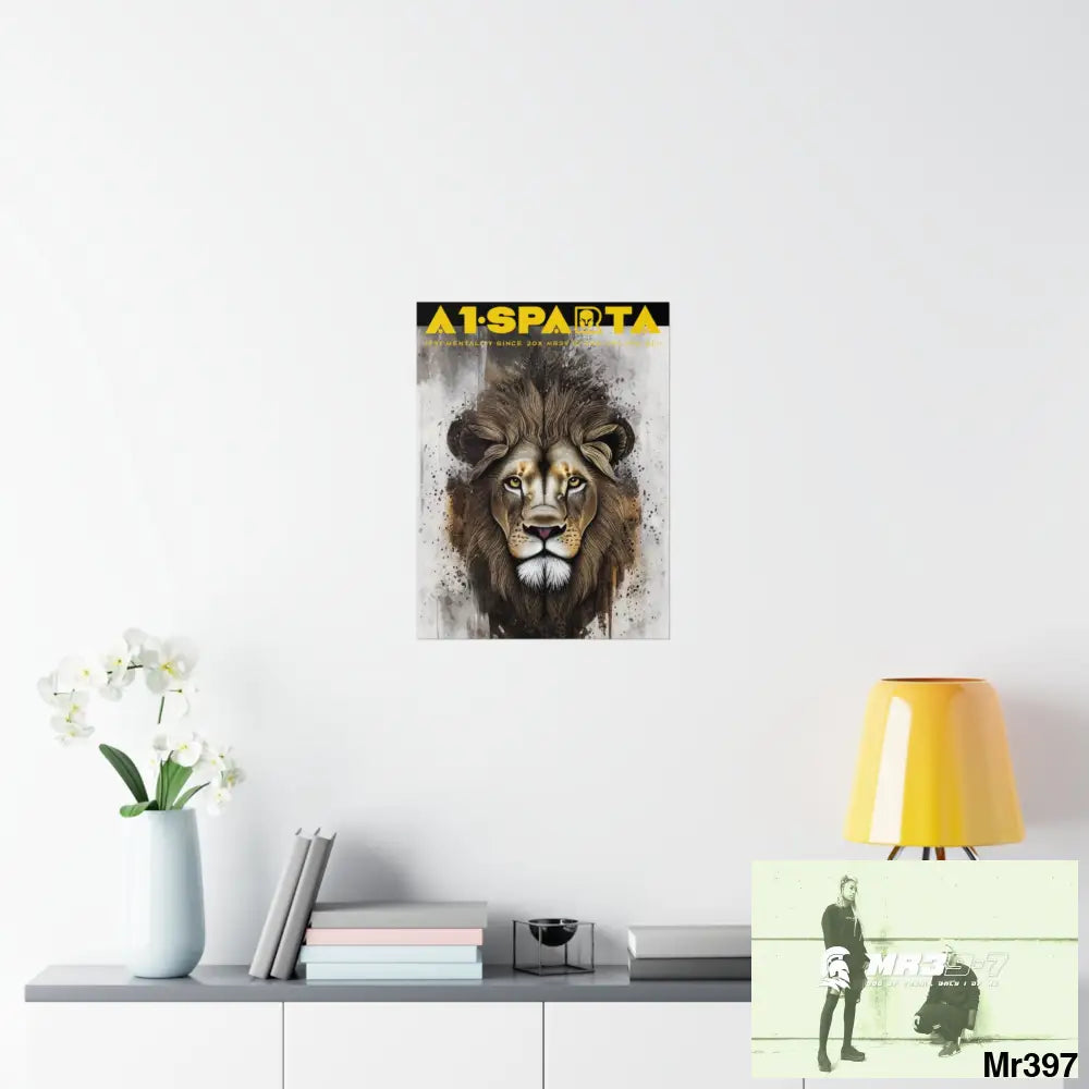 A1-Sparta Matte Vertical Posters Poster