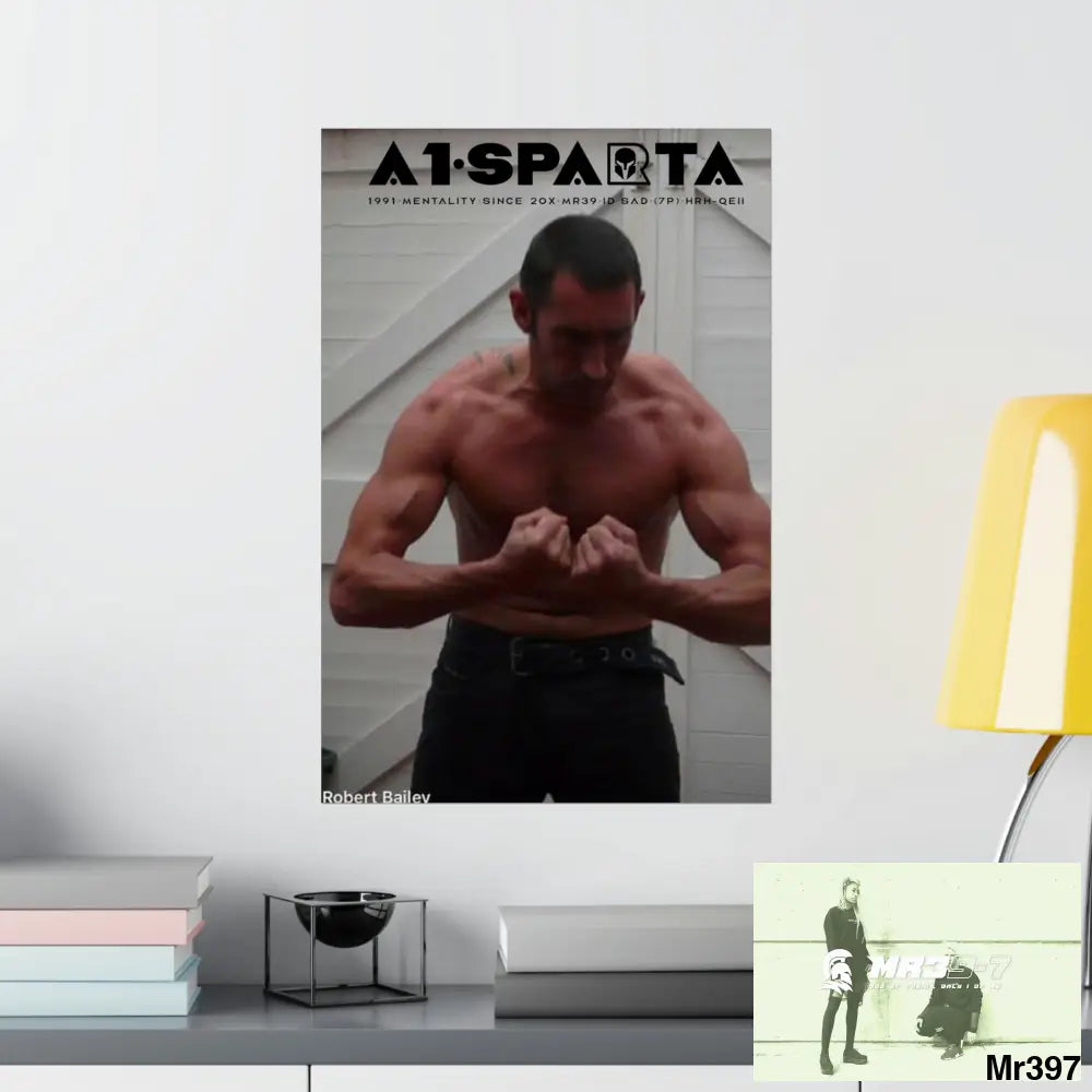 A1-Sparta Matte Vertical Posters Poster