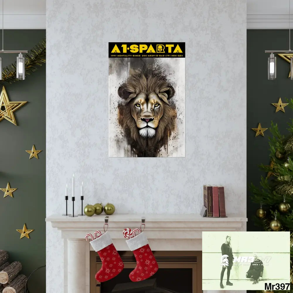 A1-Sparta Matte Vertical Posters Poster