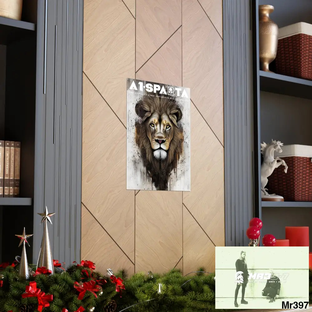 A1 Sparta Matte Vertical Posters Poster