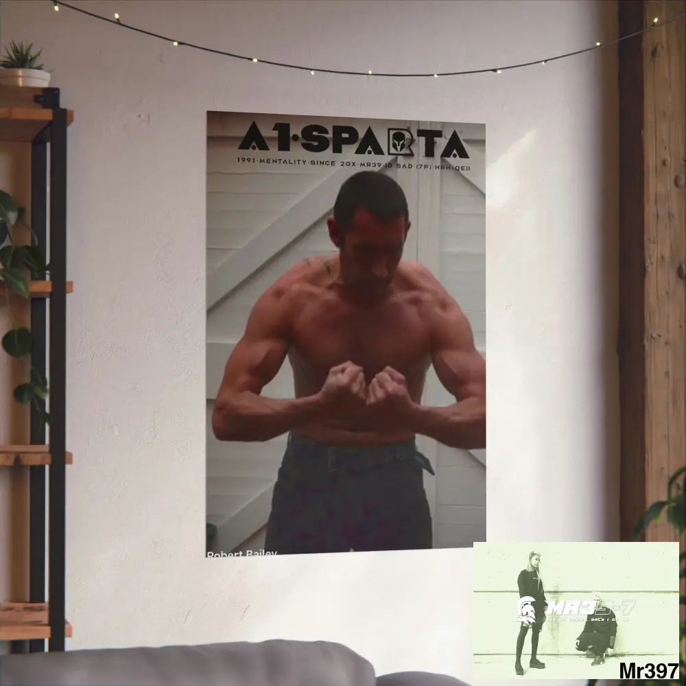A1-Sparta Matte Vertical Posters Poster