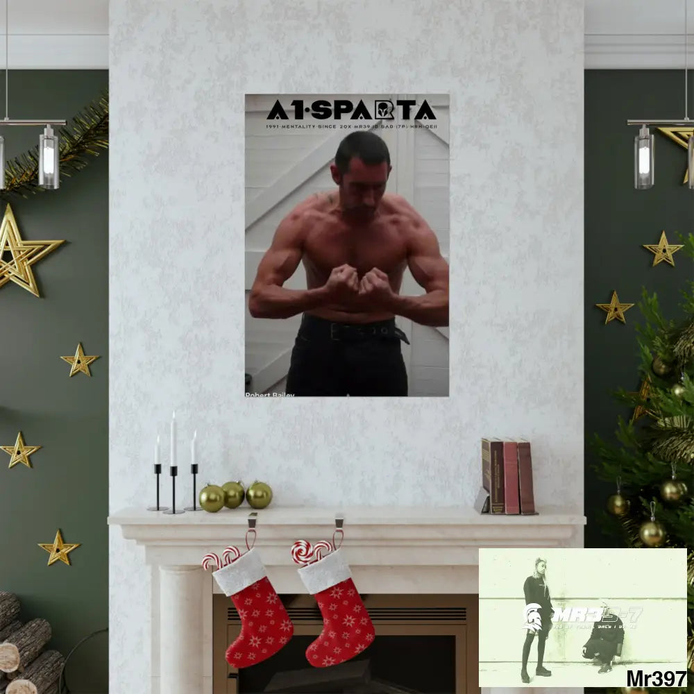 A1-Sparta Matte Vertical Posters Poster