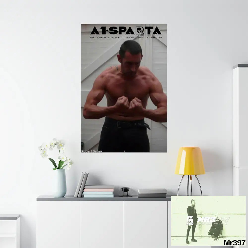 A1-Sparta Matte Vertical Posters Poster