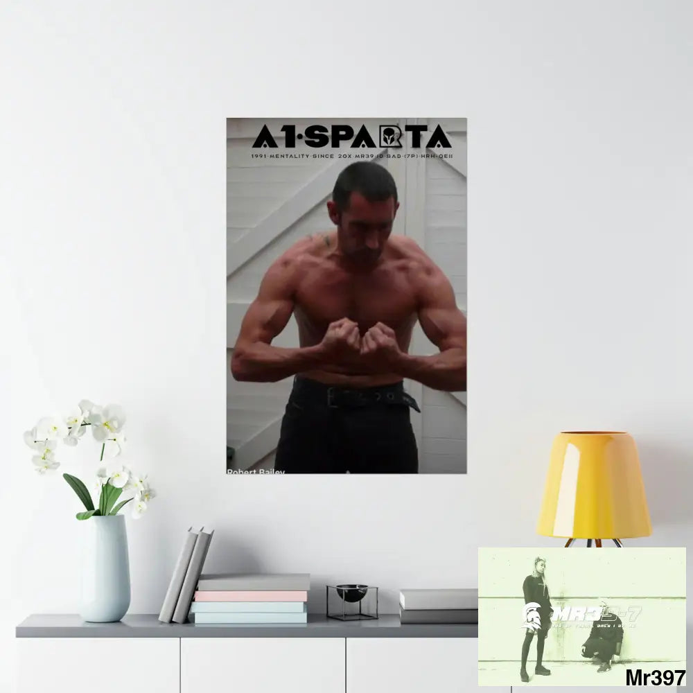 A1-Sparta Matte Vertical Posters Poster