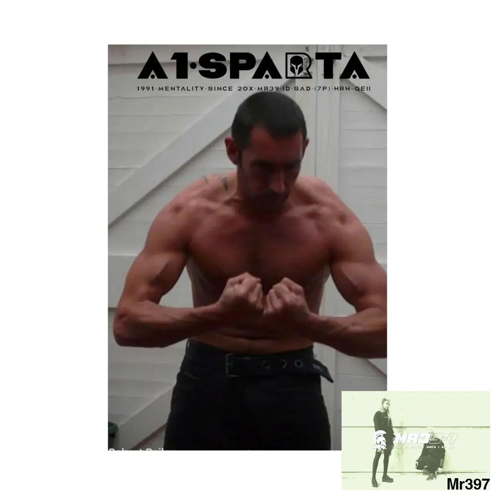 A1-Sparta Matte Vertical Posters Poster