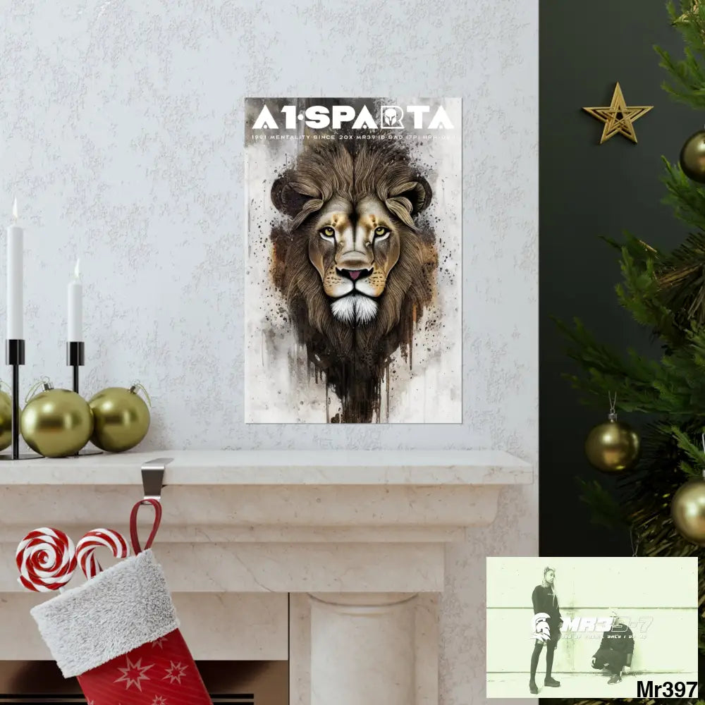 A1 Sparta Matte Vertical Posters Poster