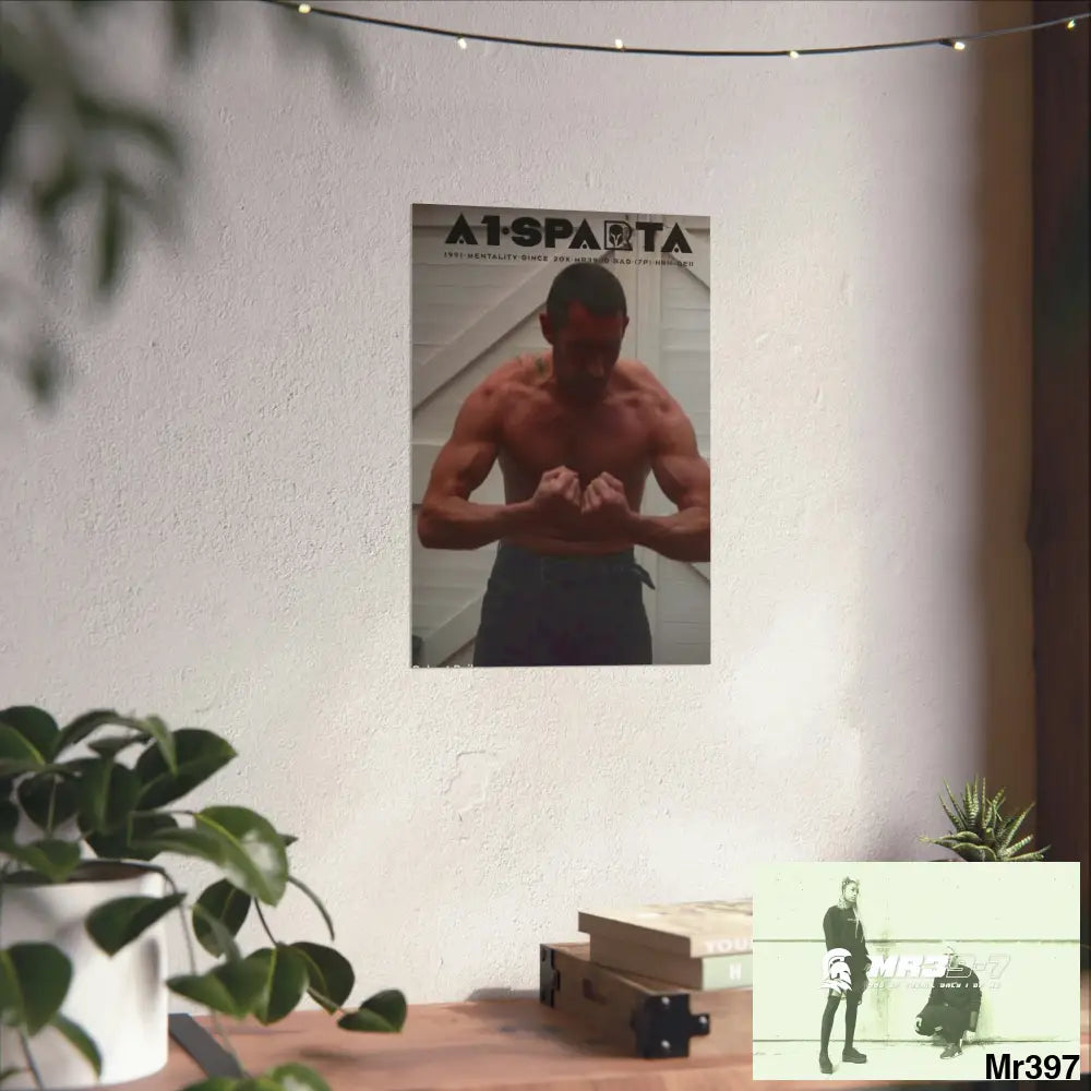 A1-Sparta Matte Vertical Posters Poster