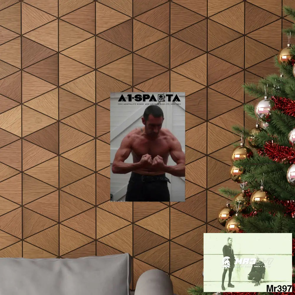 A1-Sparta Matte Vertical Posters Poster