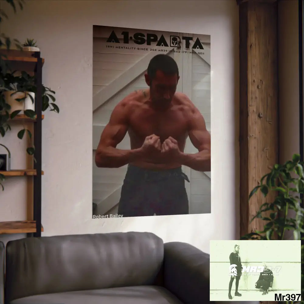 A1-Sparta Matte Vertical Posters Poster