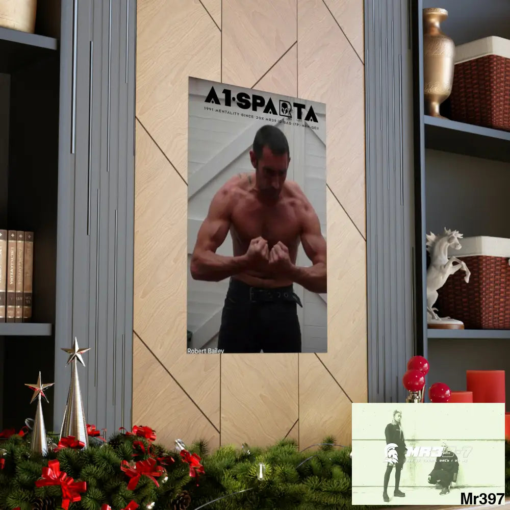 A1-Sparta Matte Vertical Posters Poster