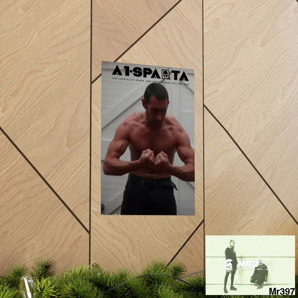 A1-Sparta Matte Vertical Posters Poster
