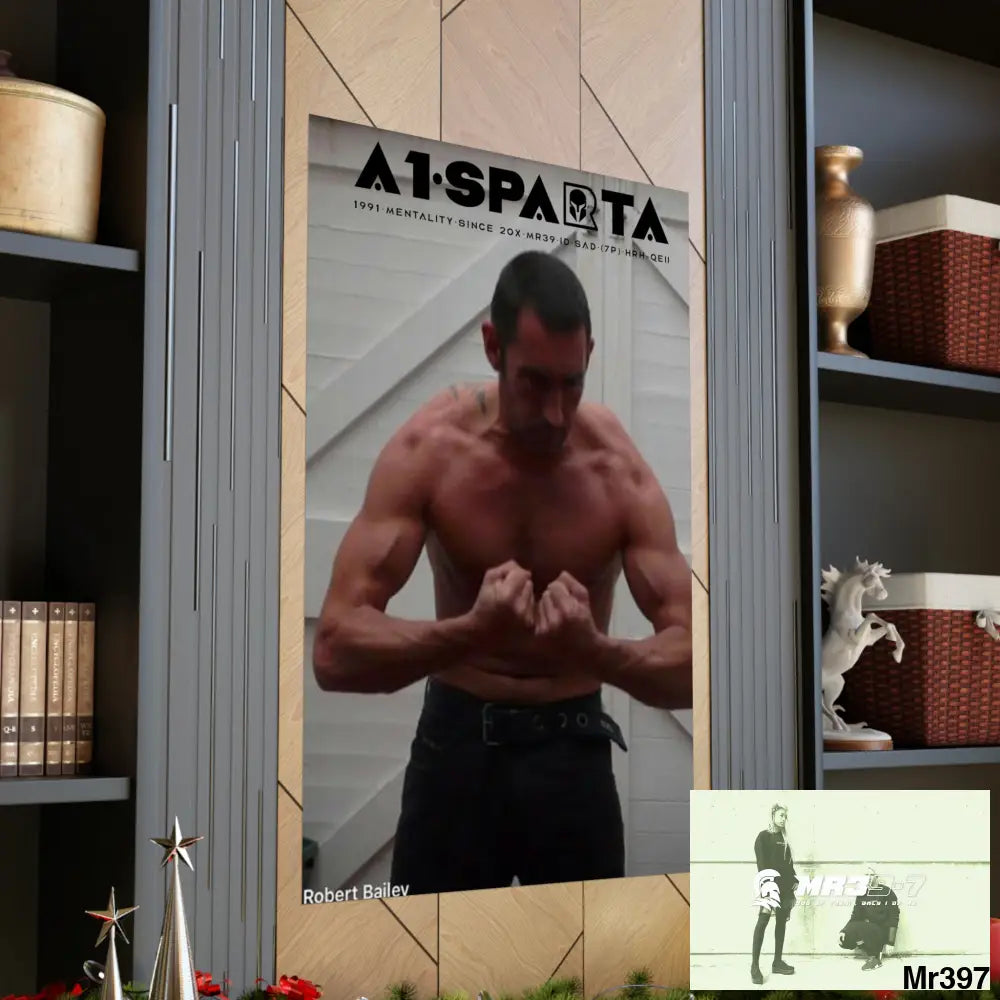 A1-Sparta Matte Vertical Posters Poster