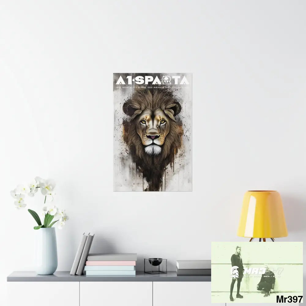 A1 Sparta Matte Vertical Posters Poster