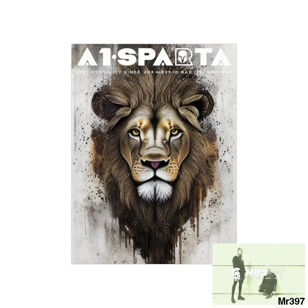 A1 Sparta Matte Vertical Posters Poster
