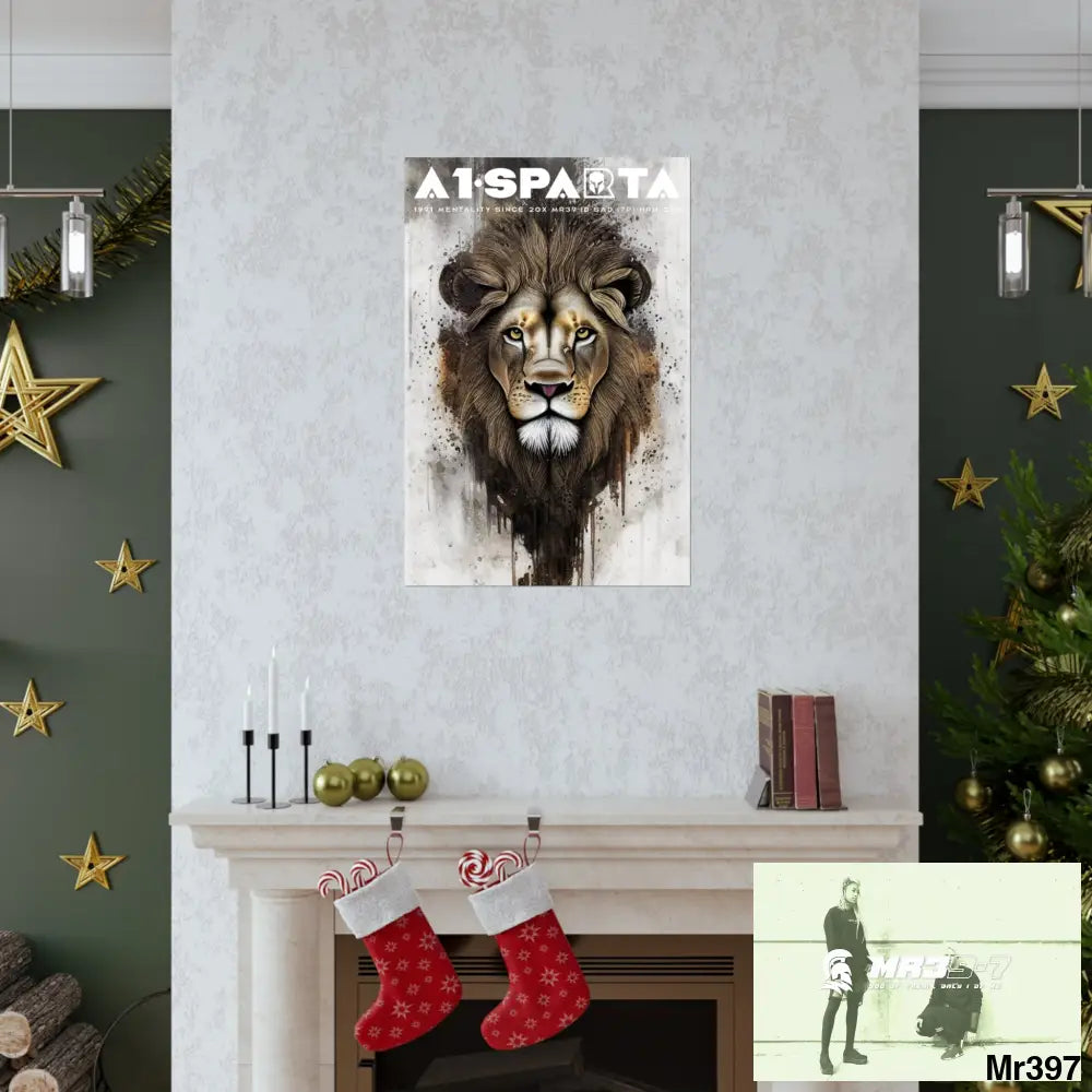 A1 Sparta Matte Vertical Posters Poster