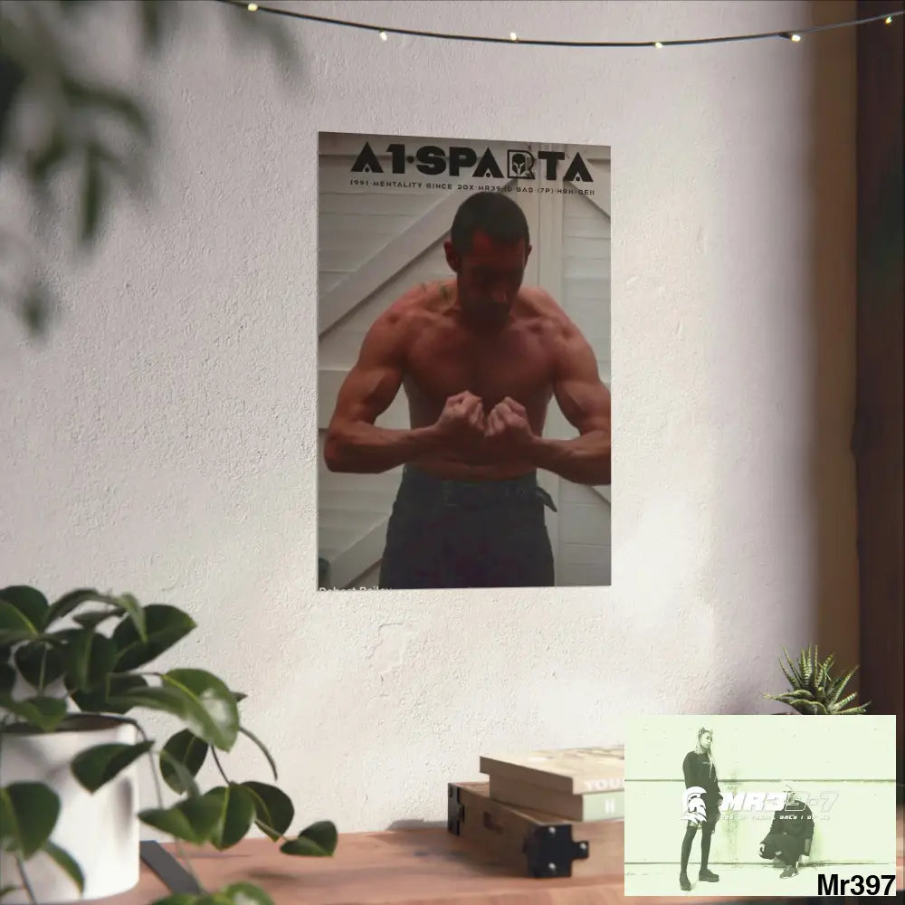 A1-Sparta Matte Vertical Posters Poster