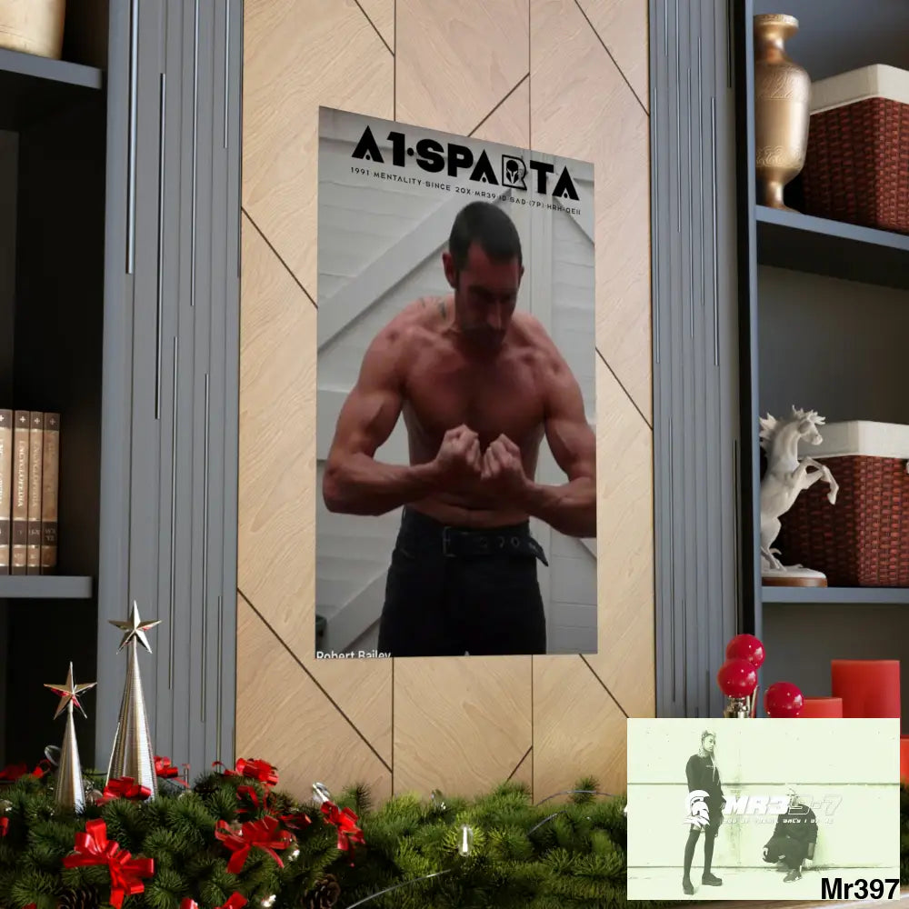 A1-Sparta Matte Vertical Posters Poster