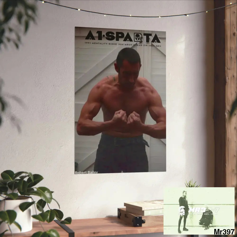A1-Sparta Matte Vertical Posters Poster