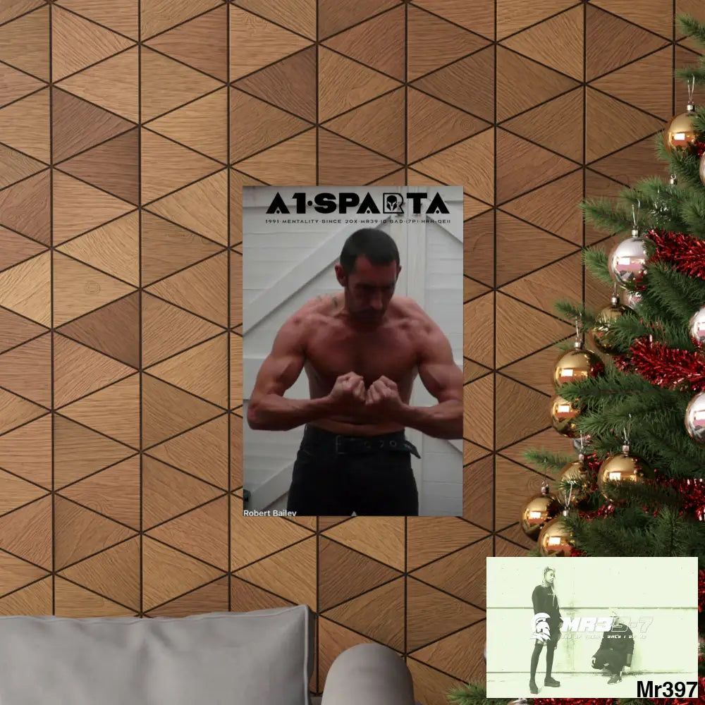 A1-Sparta Matte Vertical Posters Poster