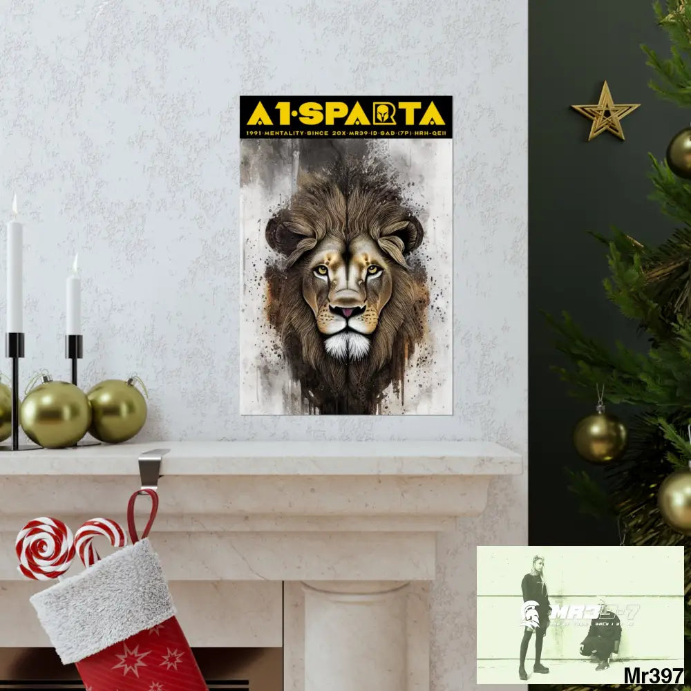 A1-Sparta Matte Vertical Posters Poster