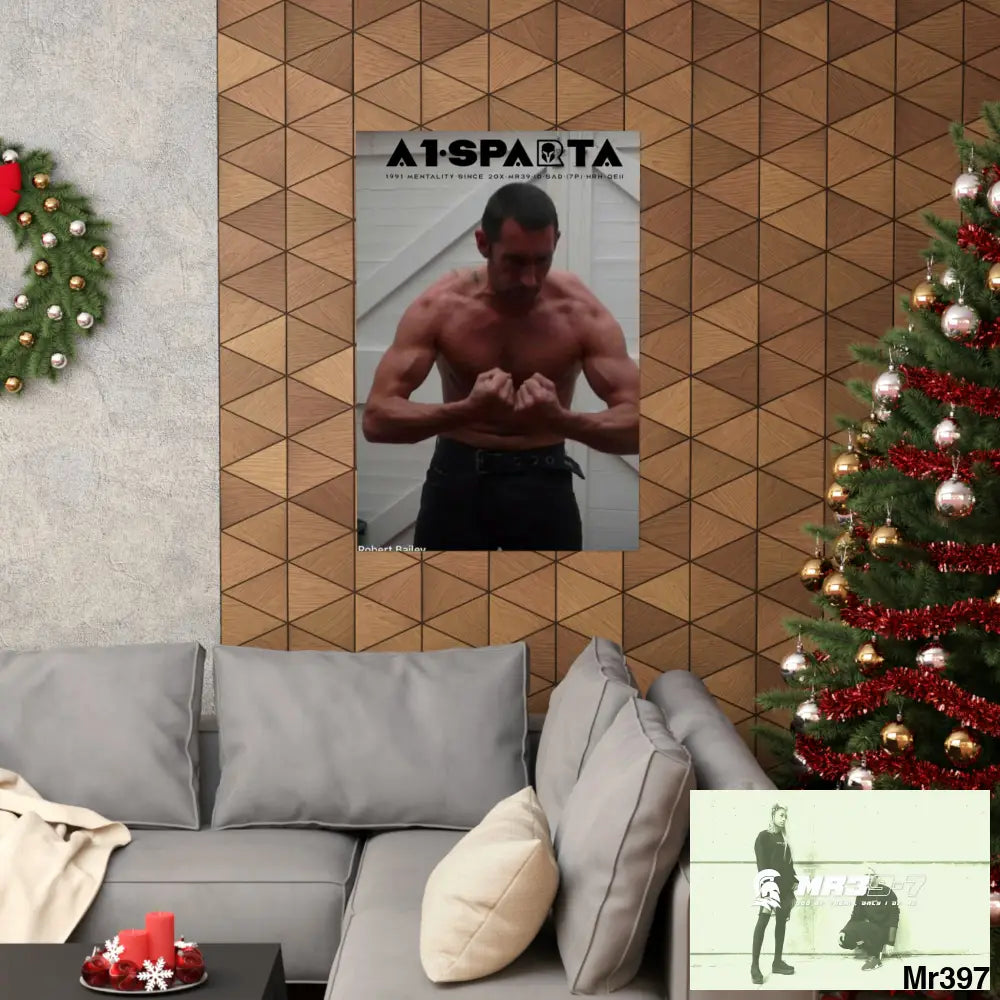 A1-Sparta Matte Vertical Posters Poster