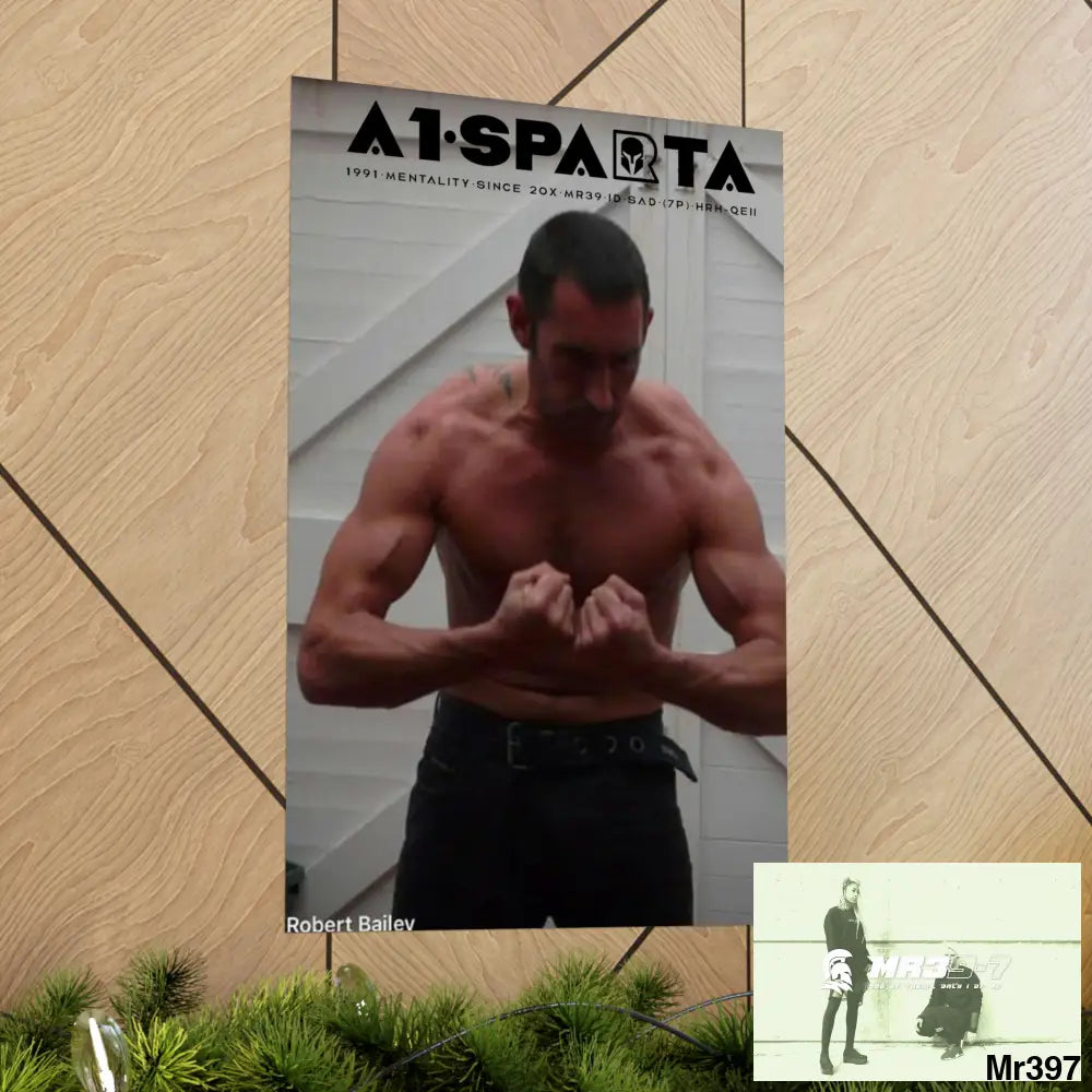 A1-Sparta Matte Vertical Posters Poster