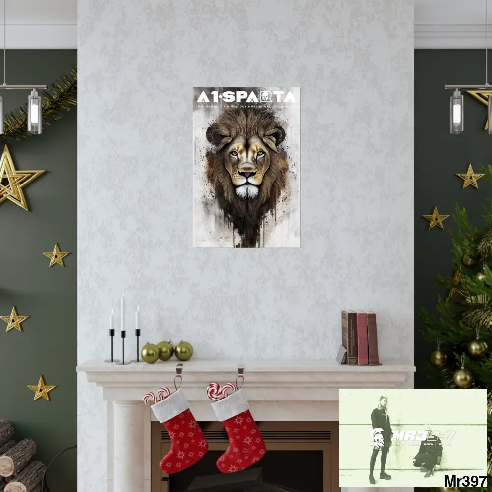 A1 Sparta Matte Vertical Posters Poster