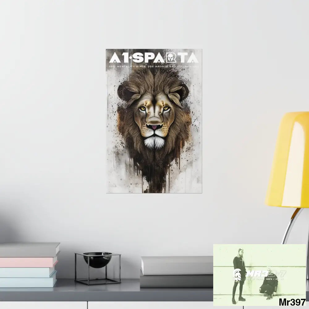 A1 Sparta Matte Vertical Posters Poster