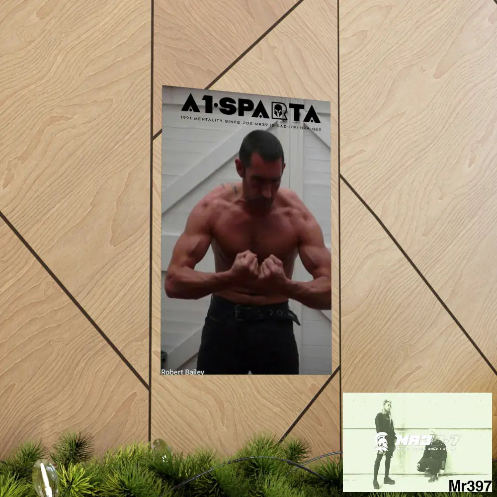 A1-Sparta Matte Vertical Posters Poster
