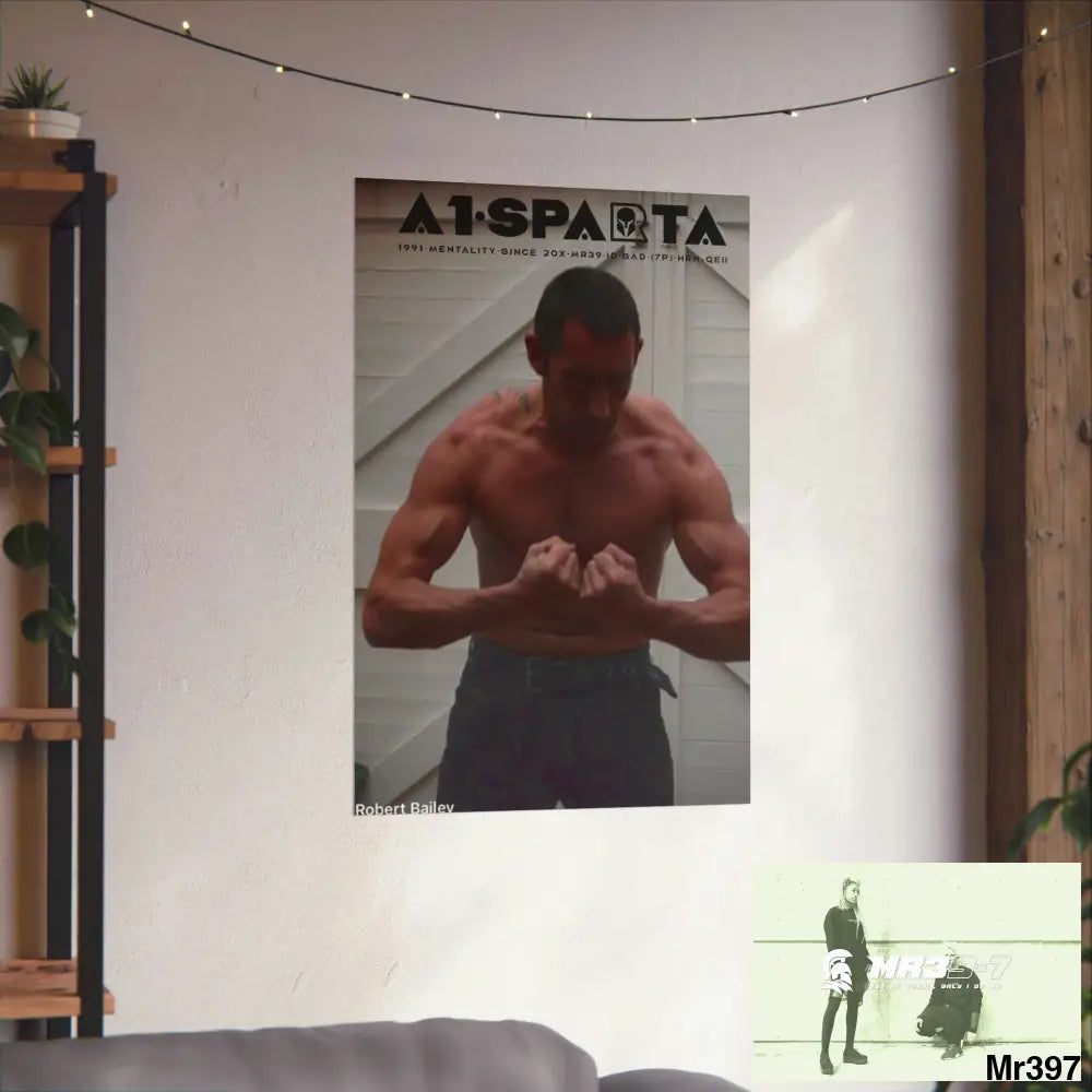 A1-Sparta Matte Vertical Posters Poster
