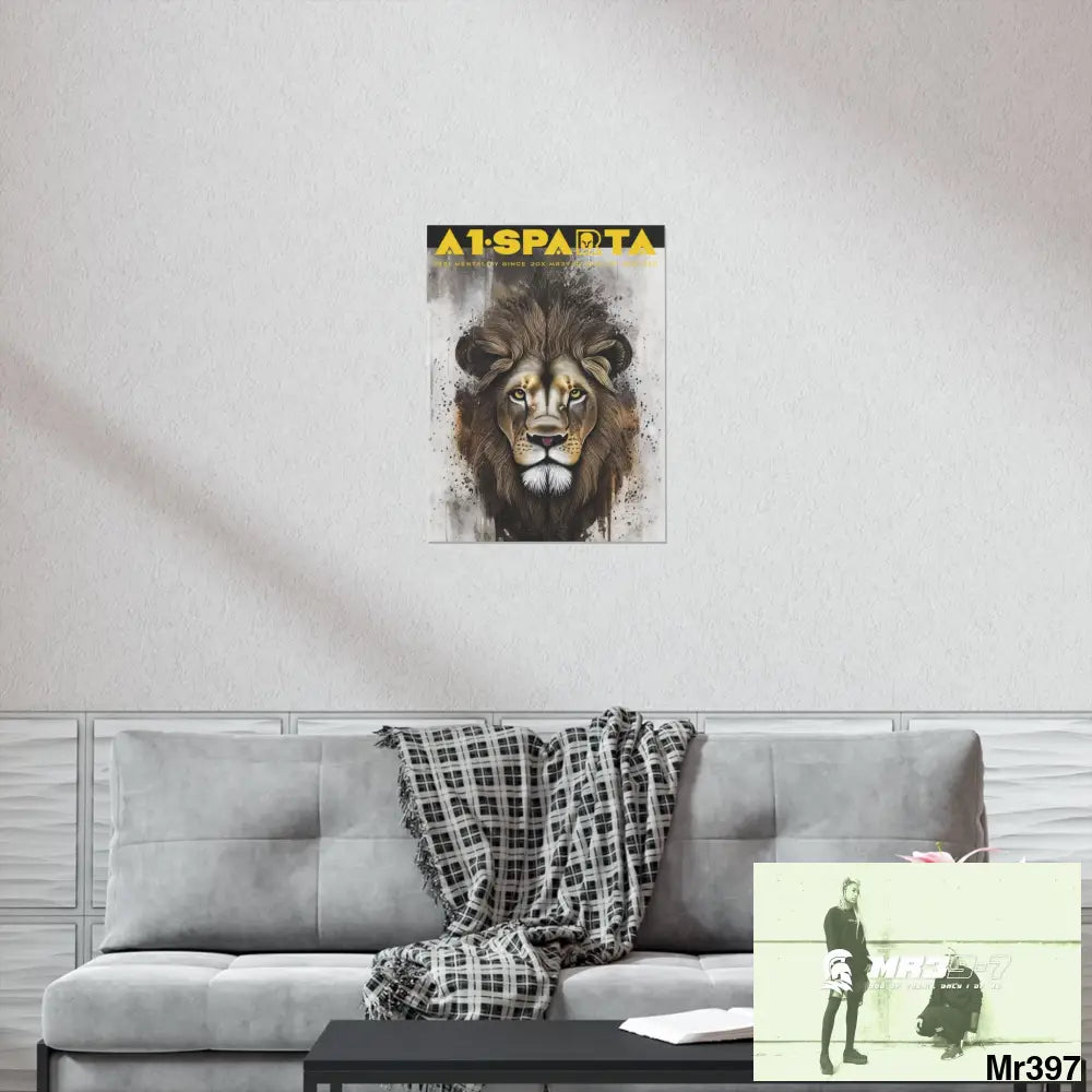 A1-Sparta Matte Vertical Posters Poster