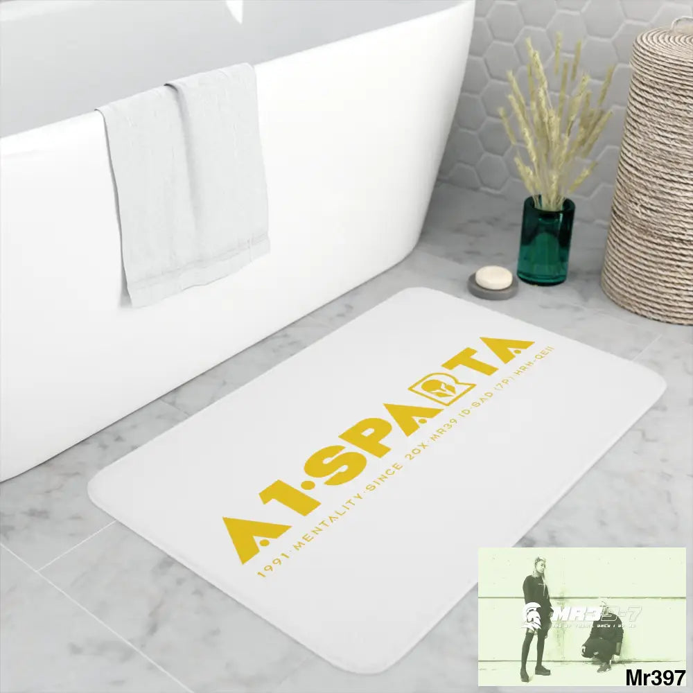 A1-Sparta Memory Foam Bath Mat Home Decor