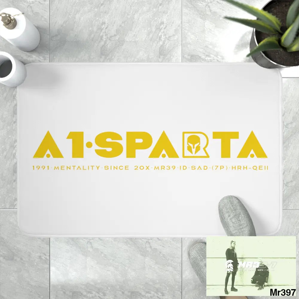 A1-Sparta Memory Foam Bath Mat Home Decor