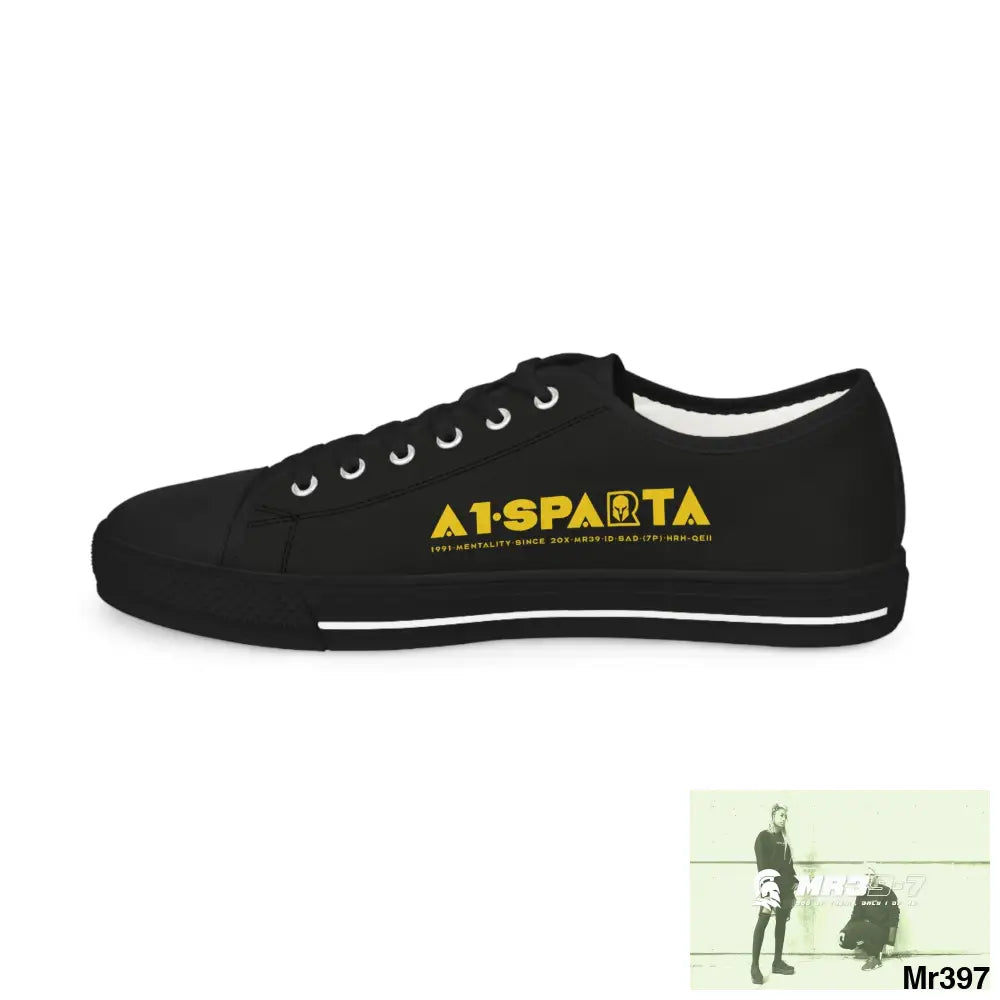 A1-Sparta Men’s Low Top Sneakers Shoes