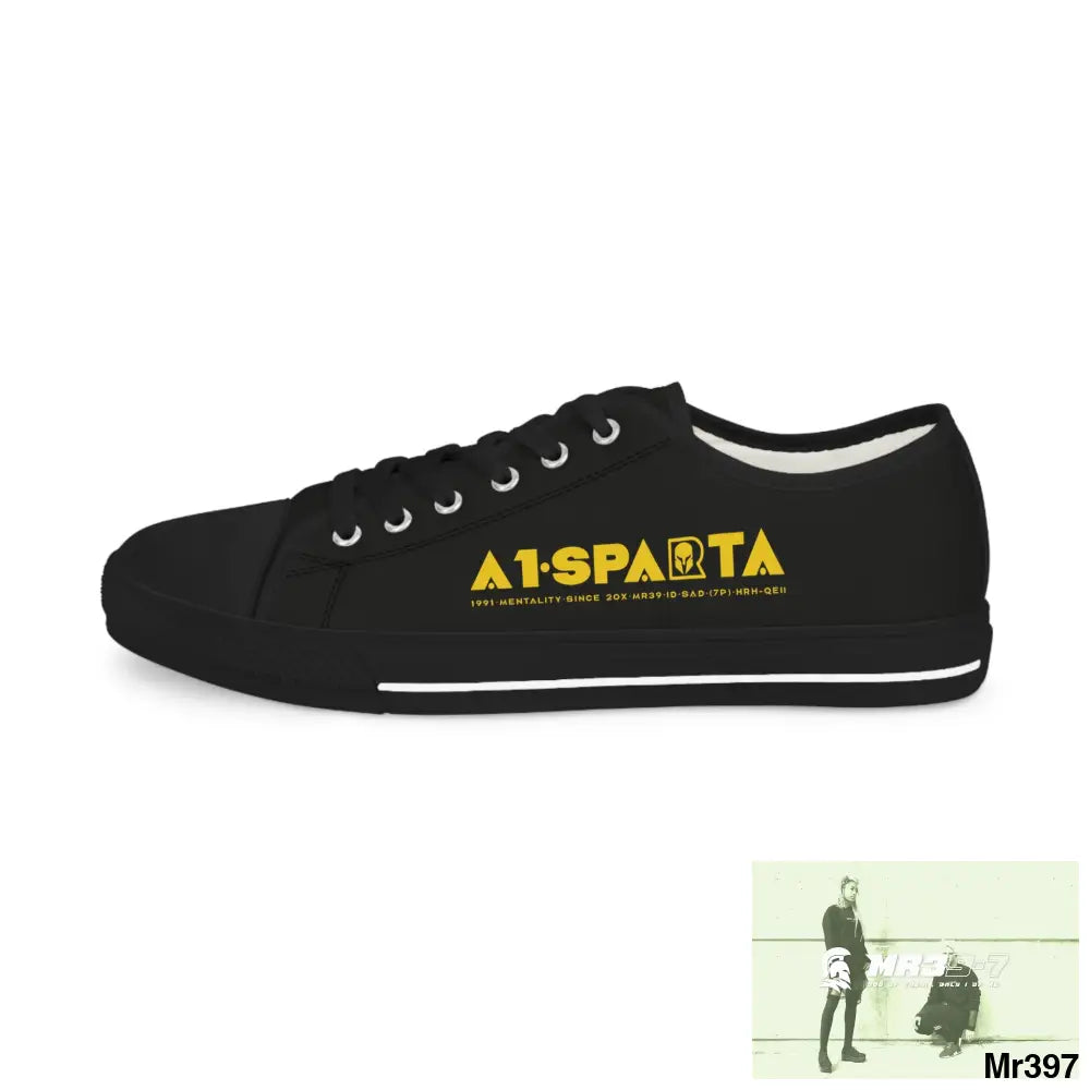 A1-Sparta Men’s Low Top Sneakers Shoes