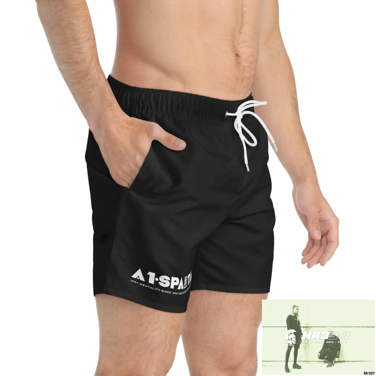 A1-Sparta Mens Swim Trunks (AOP) All Over Prints