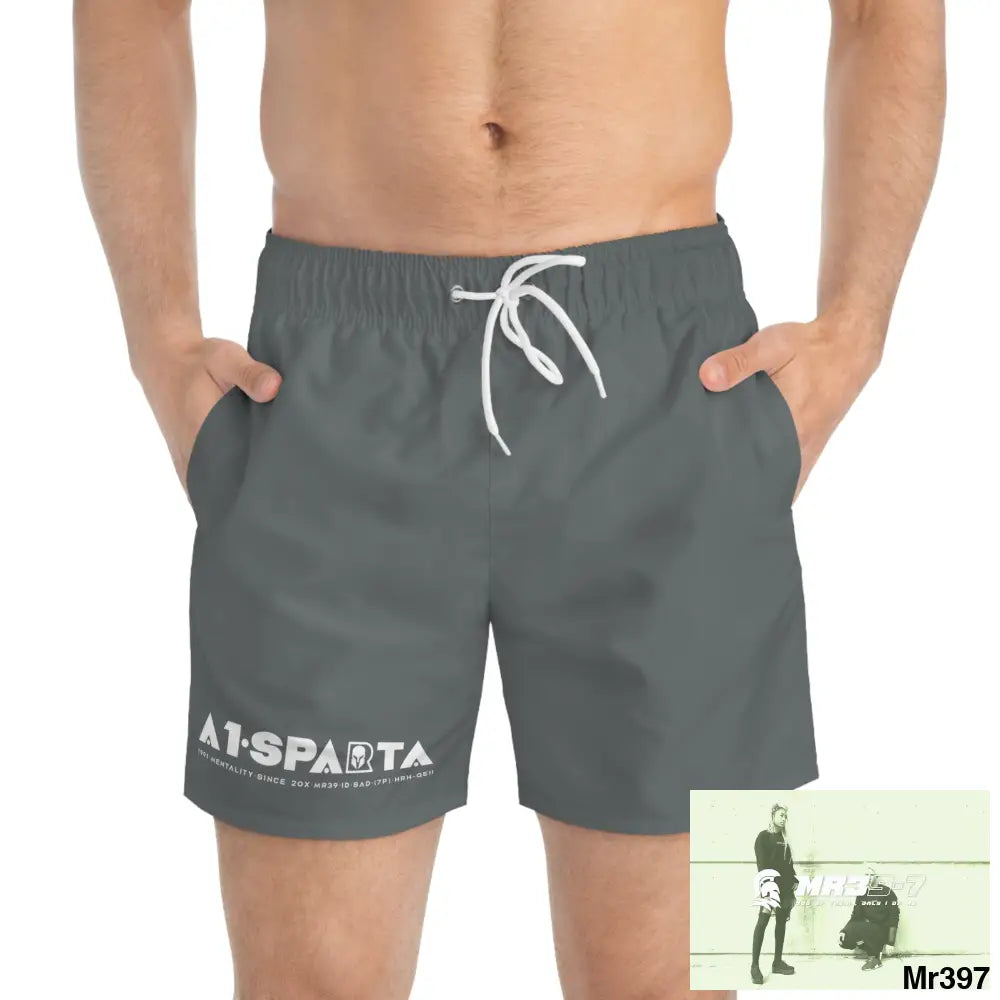A1-Sparta Mens Swim Trunks (AOP) All Over Prints