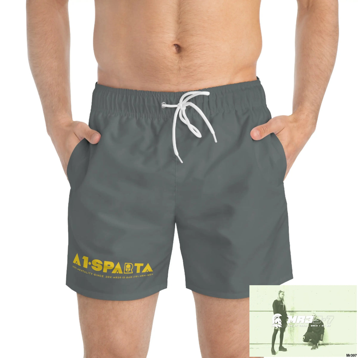 A1-Sparta Mens Swim Trunks (AOP) All Over Prints