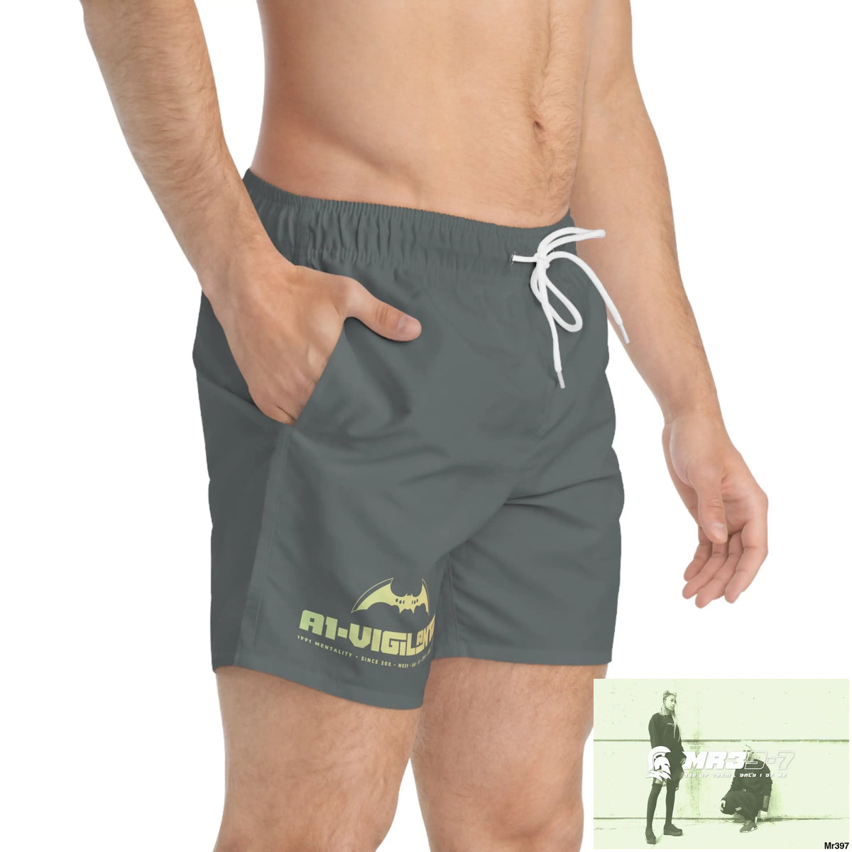 A1-Sparta Mens Swim Trunks (AOP) All Over Prints