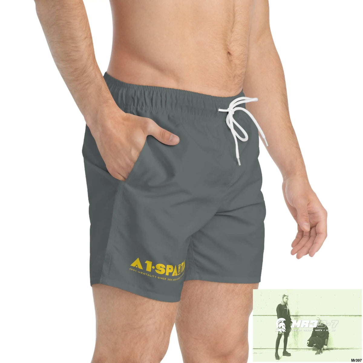 A1-Sparta Mens Swim Trunks (AOP) All Over Prints